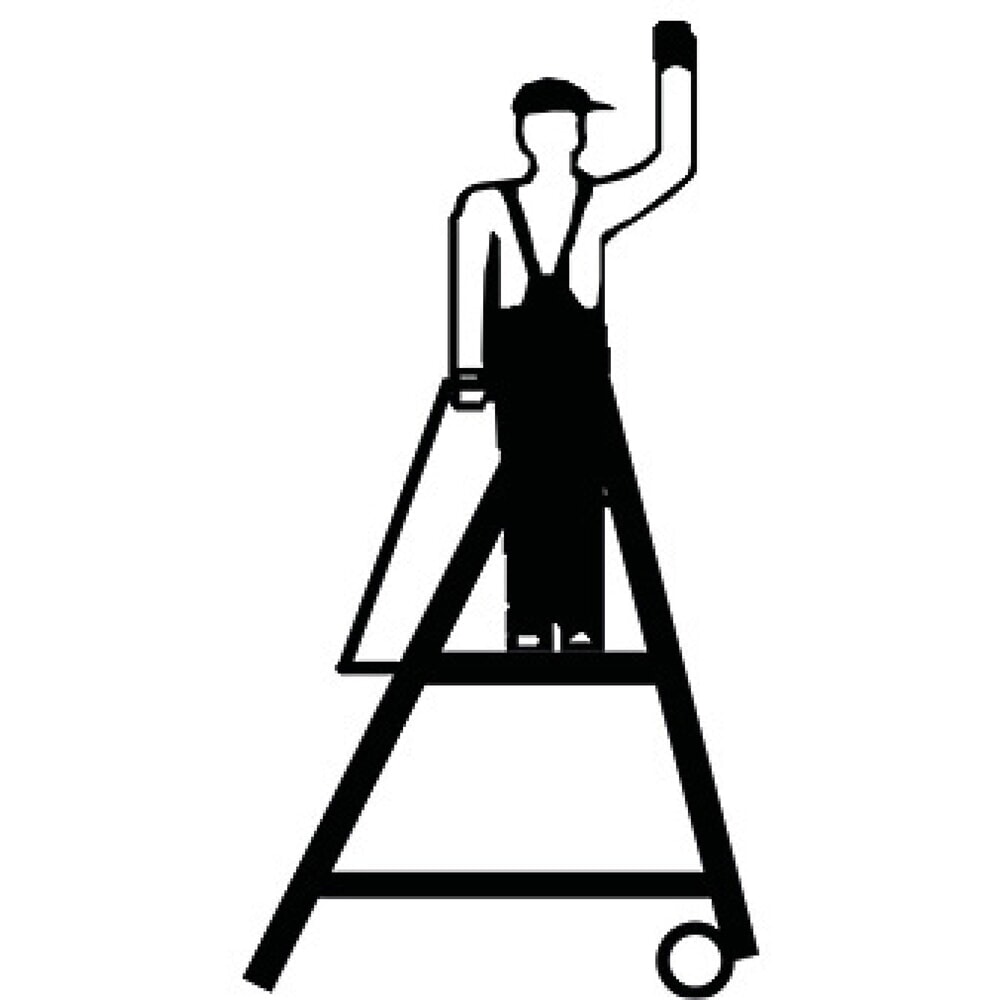 Zdjęcie produktu nr 13: Drabina z podestem teleskopowa KRAUSE® STABILO z dużą platformą SkyMatic, 3–5 szczebli
