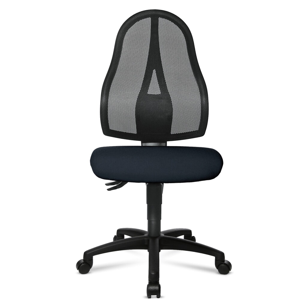 Krzesło biurowe obrotowe Topstar® Open Point P, kolor czarny Zdjęcie produktu: Krzesło biurowe obrotowe Topstar® Open Point P, kolor czarny