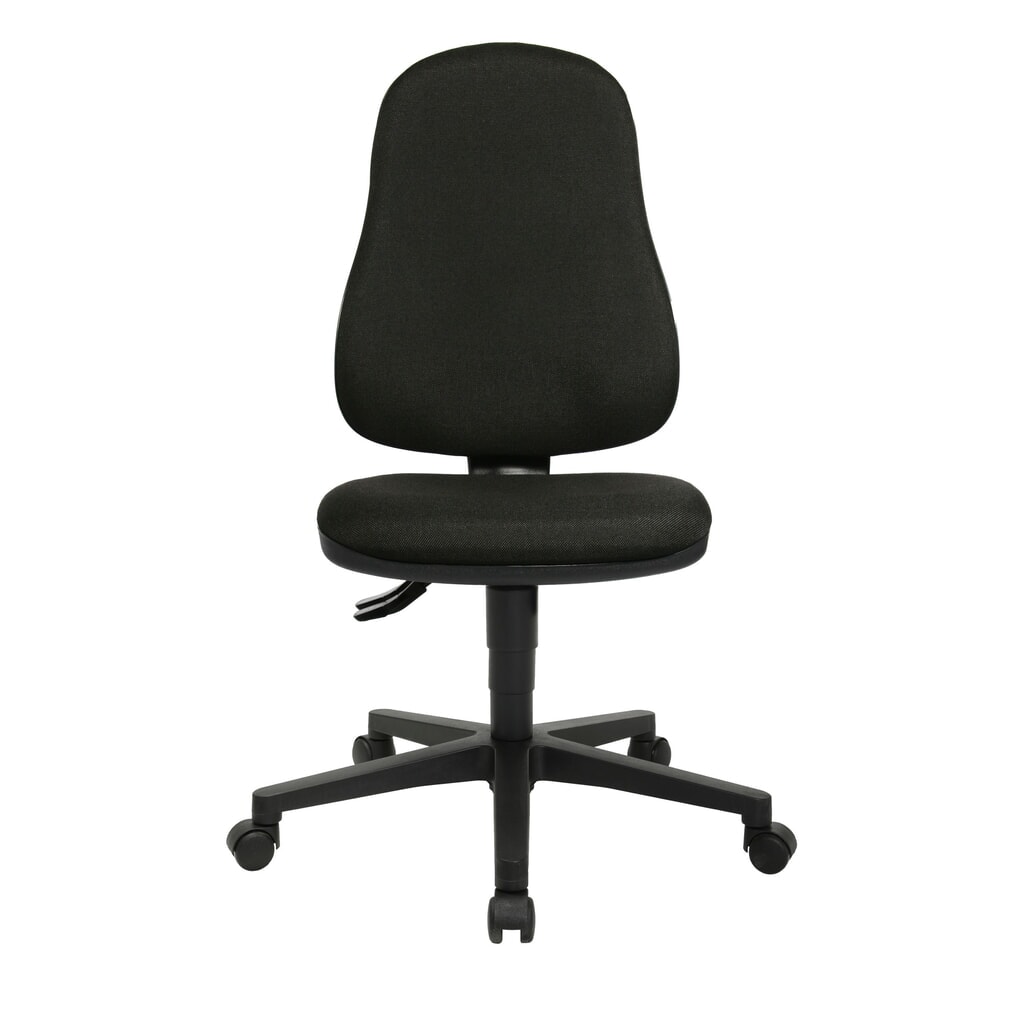 Krzesło biurowe obrotowe Topstar® Point 60, siedzisko z muldą, kolor czarny Zdjęcie produktu: Krzesło biurowe obrotowe Topstar® Point 60, siedzisko z muldą, kolor czarny