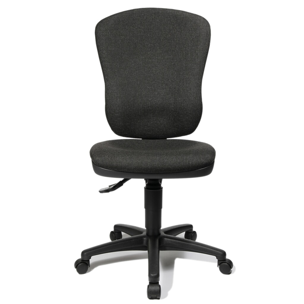Krzesło biurowe obrotowe Topstar® Point 80, wysokie oparcie, siedzisko z muldą, kolor szary antracytowy Zdjęcie produktu: Krzesło biurowe obrotowe Topstar® Point 80, wysokie oparcie, siedzisko z muldą, kolor szary antracytowy