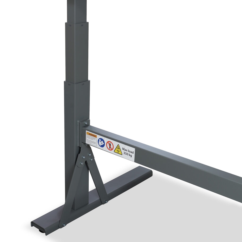 Ława warsztatowa Steinbock® e-Adjust z funkcją elektrycznej regulacji wysokości, wys. x szer. x gł. 700–1170 x 2000 x 750 mm, udźwig 350 kg Zdjęcie produktu nr 10: Ława warsztatowa Steinbock® e-Adjust z funkcją elektrycznej regulacji wysokości, wys. x szer. x gł. 700–1170 x 2000 x 750 mm, udźwig 350 kg