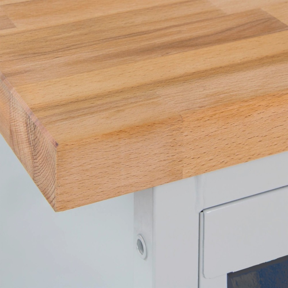 Zdjęcie produktu nr 3: Mobilna ława warsztatowa Steinbock® Motion, 2 x drzwi, udźwig 500 kg, wys. x szer. x gł. 827 x 1300 x 600 mm, RAL 7035/7016