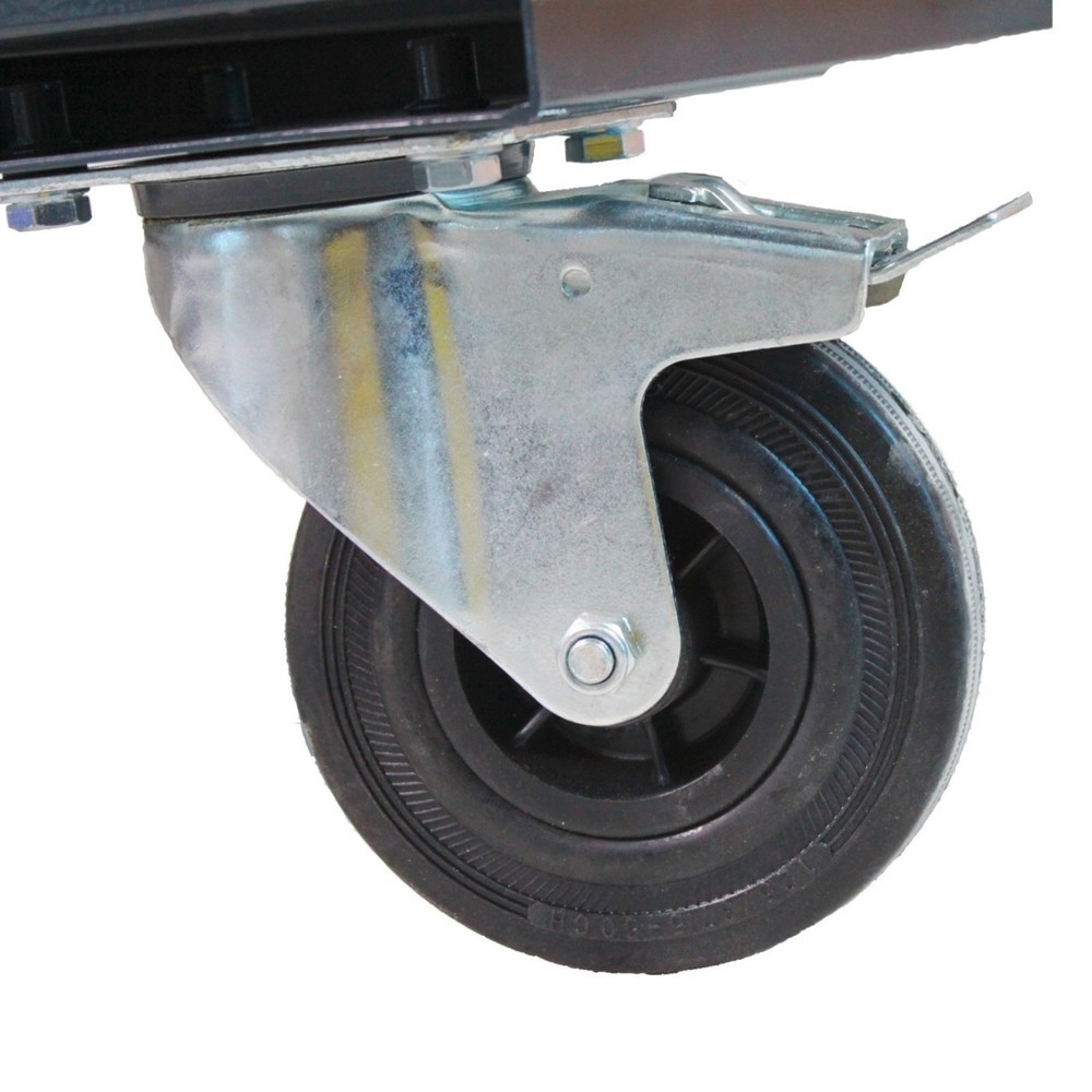 Zdjęcie produktu nr 2: Mobilna ława warsztatowa Steinbock® Motion, 4 x szuflada, udźwig 500 kg, wys. x szer. x gł. 827 x 1300 x 600 mm, RAL 7035/7016