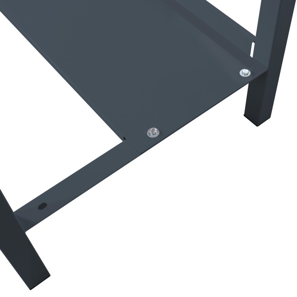 Zdjęcie produktu nr 4: Ława warsztatowa Steinbock® Original, 1 x półka, udźwig 500 kg, wys. x szer. x gł. 850 x 1500 x 750 mm, RAL 7016