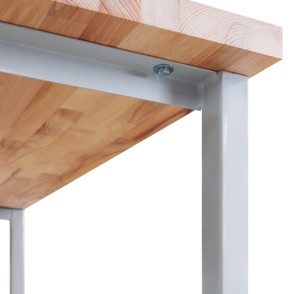 Zdjęcie produktu nr 4: Ława warsztatowa Steinbock® Premium, 1 x szuflada, udźwig 300 kg, wys. x szer. x gł. 840 x 1200 x 600 mm, RAL 7035/5012