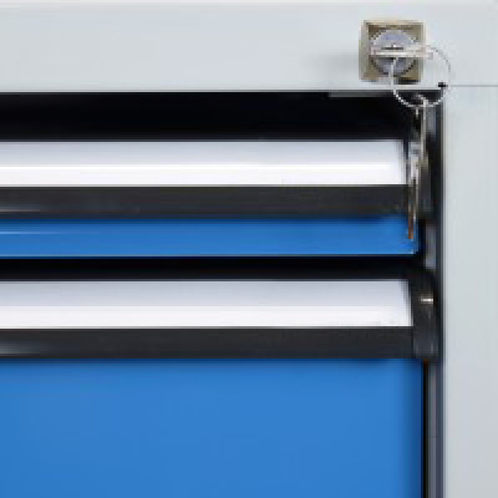 Zdjęcie produktu nr 3: Ława warsztatowa Steinbock® Pro, 6 x szuflada, udźwig 500 kg, wys. x szer. x gł. 850 x 1500 x 750 mm, RAL 7035/5012