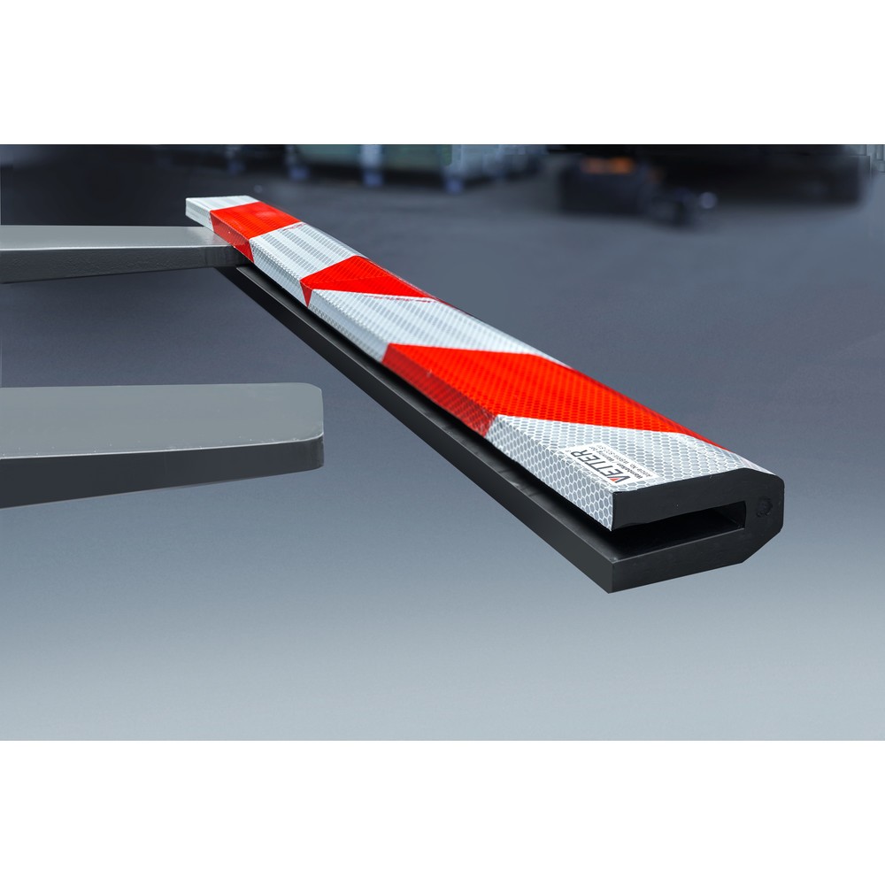 Zdjęcie produktu nr 5: Listwa ostrzegawcza VETTER z magnesami, wys. x szer. x gł. 80 x 800 x 40 mm