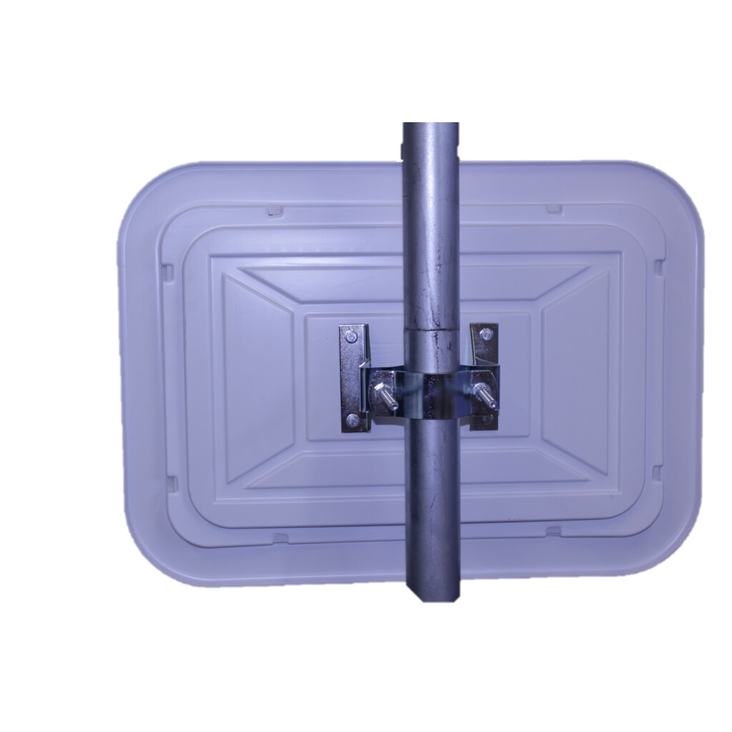 Lustro drogowe EUvex, szer. x wys. 600 x 400 mm Zdjęcie produktu nr 2: Lustro drogowe EUvex, szer. x wys. 600 x 400 mm
