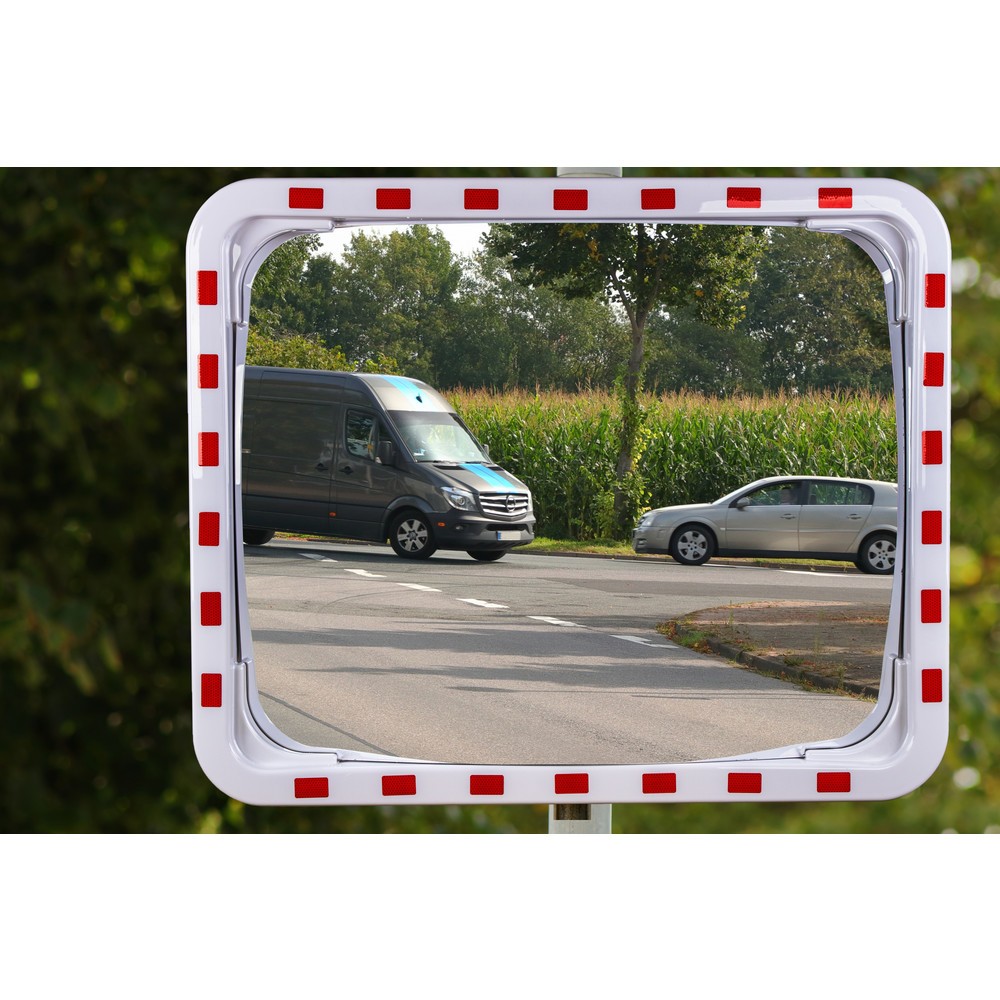 Zdjęcie produktu nr 4: Lustro drogowe EUvex, szer. x wys. 1000 x 800 mm