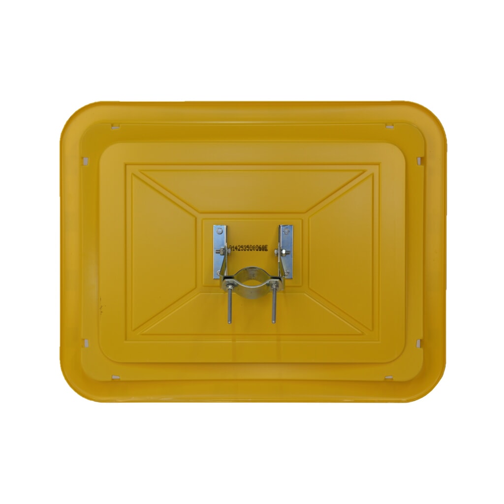 Lustro przemysłowe EUvex, szer. x wys. 800 x 600 mm Zdjęcie produktu nr 2: Lustro przemysłowe EUvex, szer. x wys. 800 x 600 mm