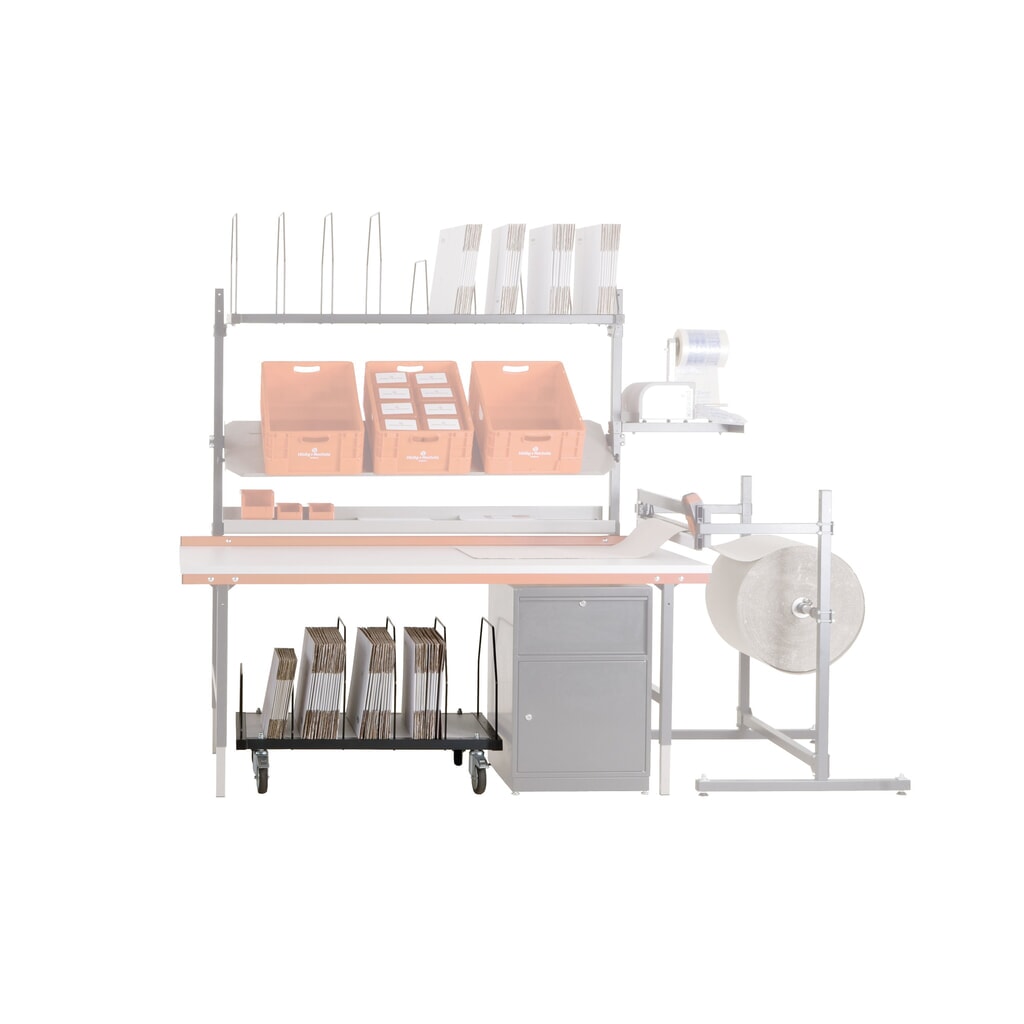 Zdjęcie produktu nr 3: Rocholz szuflada podblatowa do systemu stołu do pakowania, wys. x szer. x gł. 690 x 1 015 x 600 mm
