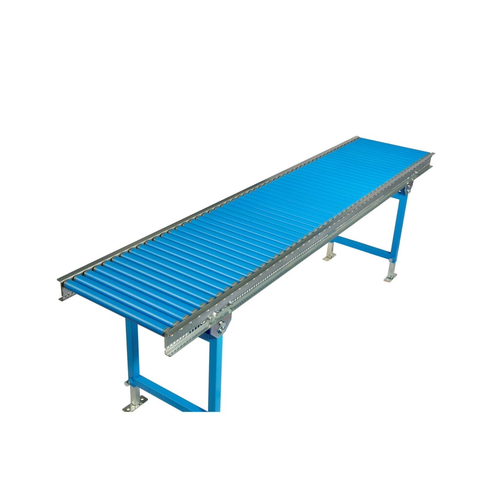 BLUME mały przenośnik rolkowy, kółka z tworzywa sztucznego Ø 30 mm, oś gwintowana, dł. x szer. 1000 x 400 mm Zdjęcie produktu nr 2: BLUME mały przenośnik rolkowy, kółka z tworzywa sztucznego Ø 30 mm, oś gwintowana, dł. x szer. 1000 x 400 mm