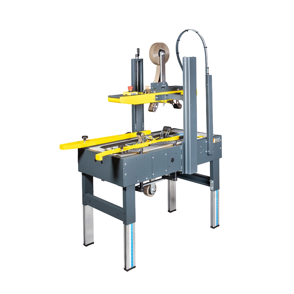 SIAT maszyna do zamykania kartonów Basic, wysokość robocza 485–825 mm Zdjęcie produktu nr 2: SIAT maszyna do zamykania kartonów Basic, wysokość robocza 485–825 mm