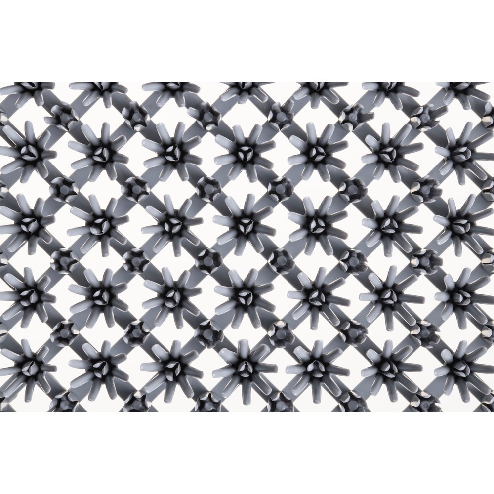 Zdjęcie produktu nr 3: Mata podłogowa do zgrubnych zabrudzeń, PE, szerokość x głębokość 570 × 860 mm, kolor jasnoszary