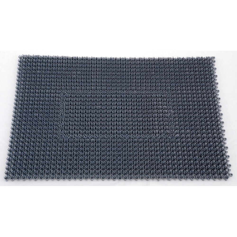 Obraz produktu: Mata podłogowa do zgrubnych zabrudzeń, PE, szerokość x głębokość 570 × 860 mm, kolor ciemnoszary