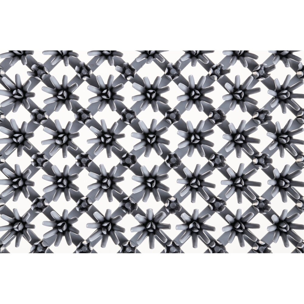 Zdjęcie produktu nr 4: Mata podłogowa do zgrubnych zabrudzeń, PE, szerokość x głębokość 570 × 860 mm, kolor jasnoszary