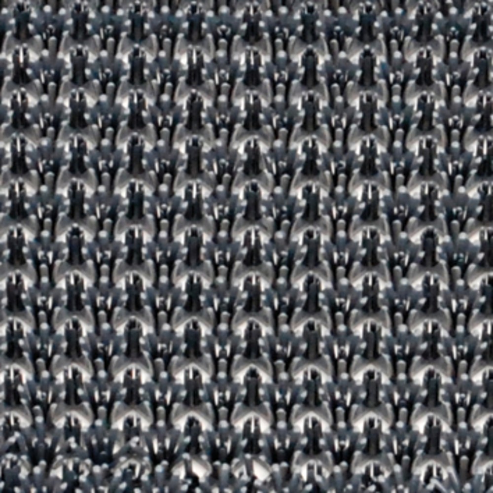 Zdjęcie produktu nr 2: Mata podłogowa do zgrubnych zabrudzeń, PE, szerokość x głębokość 570 × 860 mm, kolor jasnoszary