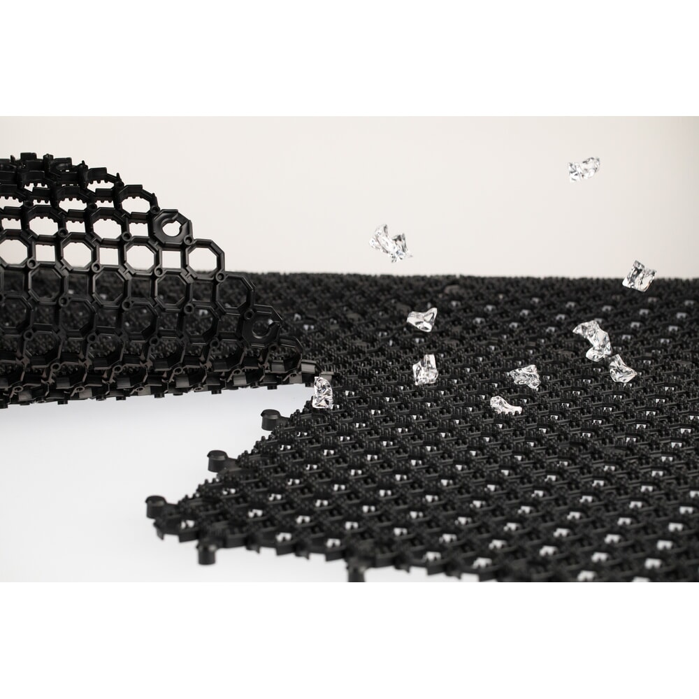 Zdjęcie produktu nr 5: Mata przeciwzmęczeniowa Yoga Grip Ultra, profil plastra miodu, szer. × gł. 500 x 500 mm