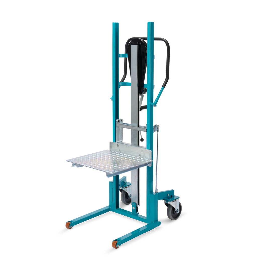 Podnośnik materiałowy Ameise® z zębami wideł, udźwig 250 kg, ogumienie TPE Zdjęcie produktu nr 2: Podnośnik materiałowy Ameise® z zębami wideł, udźwig 250 kg, ogumienie TPE