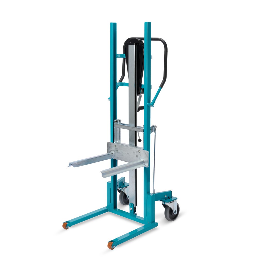 Obraz produktu: Podnośnik materiałowy Ameise® z zębami wideł, udźwig 250 kg, ogumienie TPE