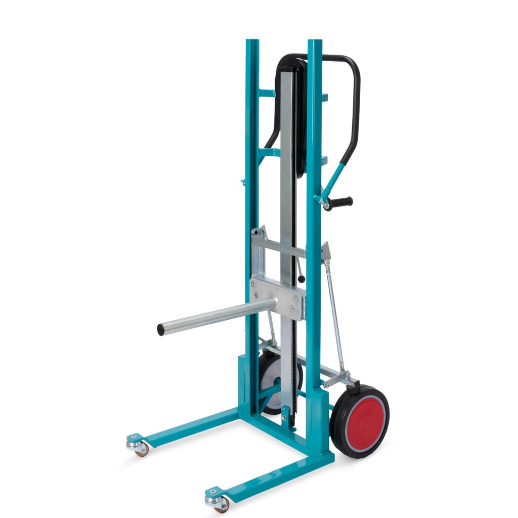 Podnośnik materiałowy Ameise®, z zębami wideł, udźwig 250 kg, ogumienie z pełnej gumy Zdjęcie produktu nr 4: Podnośnik materiałowy Ameise®, z zębami wideł, udźwig 250 kg, ogumienie z pełnej gumy