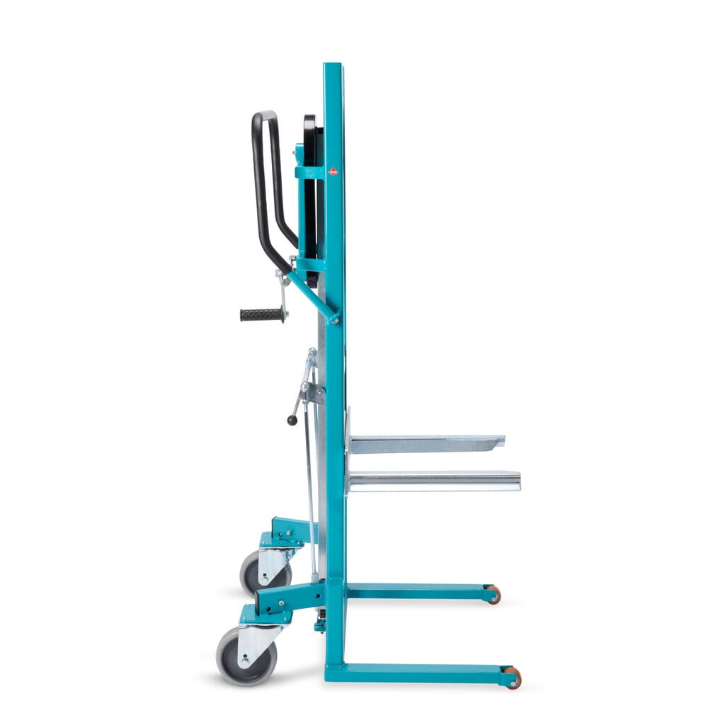 Podnośnik materiałowy Ameise® z zębami wideł, udźwig 250 kg, ogumienie TPE Zdjęcie produktu nr 5: Podnośnik materiałowy Ameise® z zębami wideł, udźwig 250 kg, ogumienie TPE