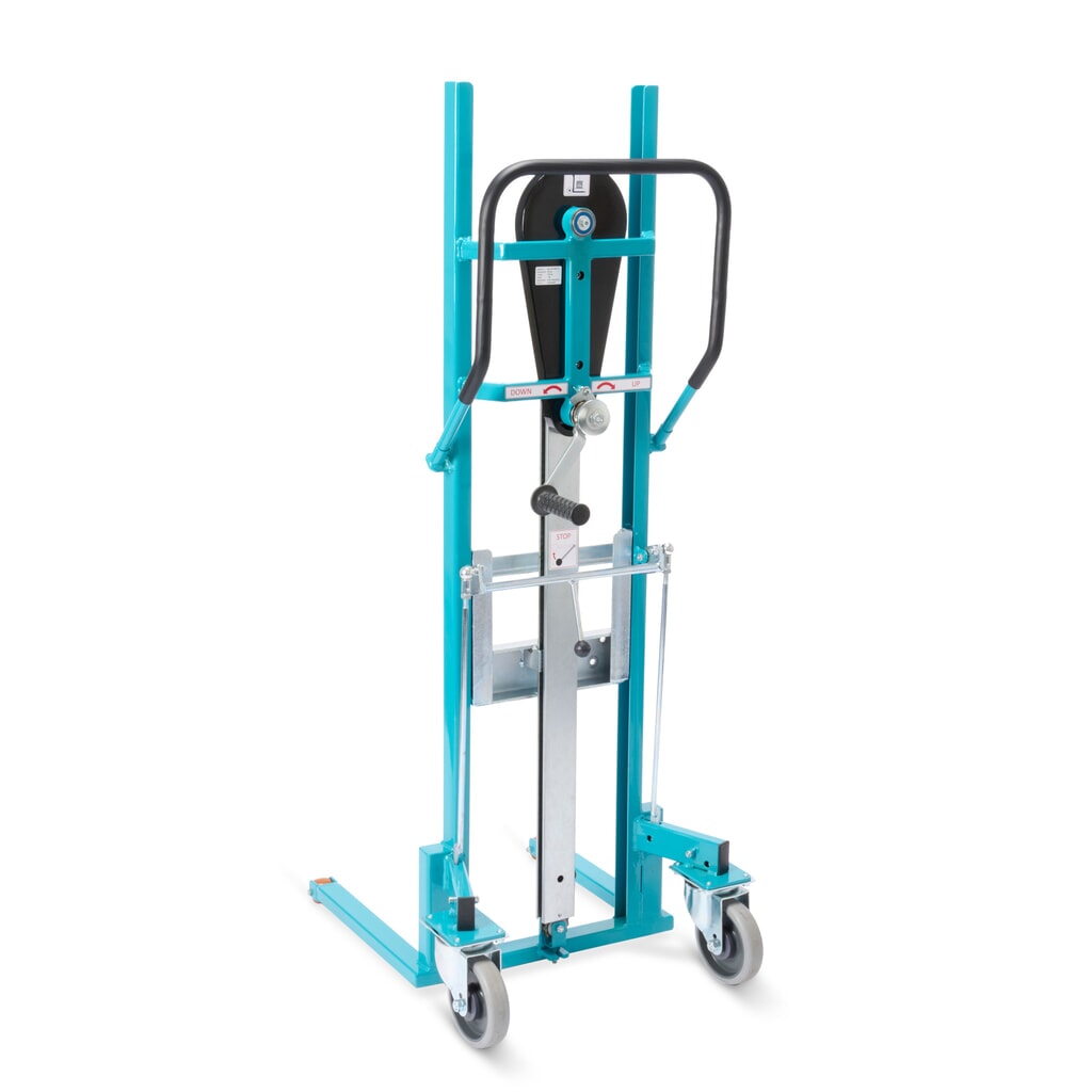 Zdjęcie produktu nr 6: Podnośnik materiałowy Ameise® z zębami wideł, udźwig 250 kg, ogumienie TPE