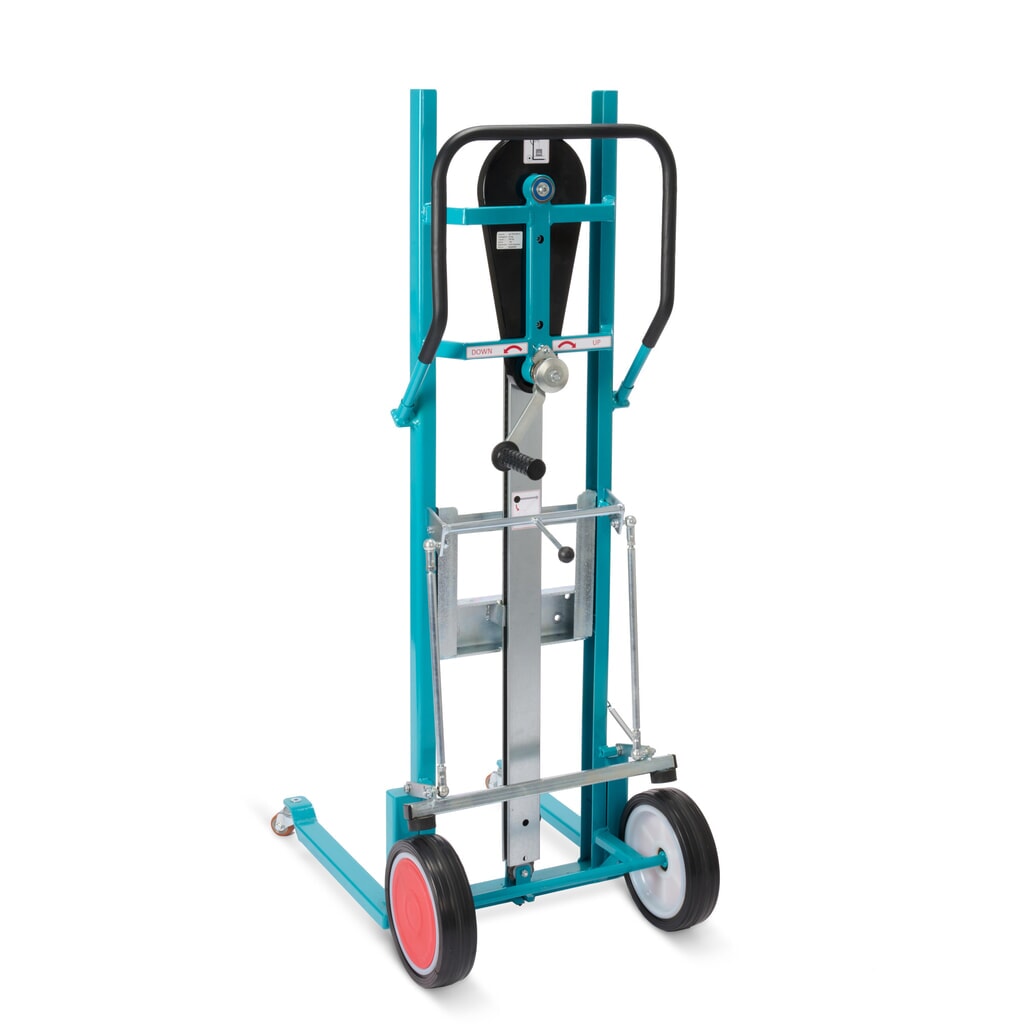 Podnośnik materiałowy Ameise®, z zębami wideł, udźwig 250 kg, ogumienie z pełnej gumy Zdjęcie produktu nr 5: Podnośnik materiałowy Ameise®, z zębami wideł, udźwig 250 kg, ogumienie z pełnej gumy