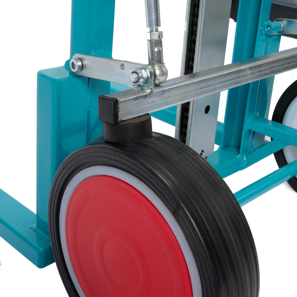 Podnośnik materiałowy Ameise®, z zębami wideł, udźwig 250 kg, ogumienie z pełnej gumy Zdjęcie produktu nr 6: Podnośnik materiałowy Ameise®, z zębami wideł, udźwig 250 kg, ogumienie z pełnej gumy