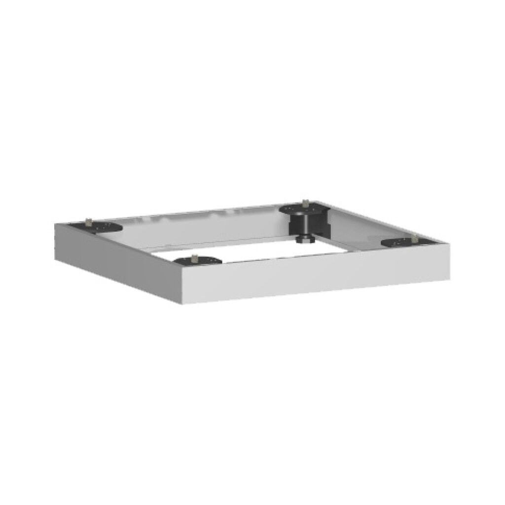 Zdjęcie produktu: Metalowa podstawa do szaf biurowych Profi, szer. x gł. 50 x 400 mm, kolor srebrny