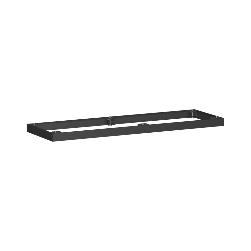 Metalowa podstawa do szaf biurowych Profi, szer. x gł. 50 x 1200 mm, kolor czarny Zdjęcie produktu: Metalowa podstawa do szaf biurowych Profi, szer. x gł. 50 x 1200 mm, kolor czarny