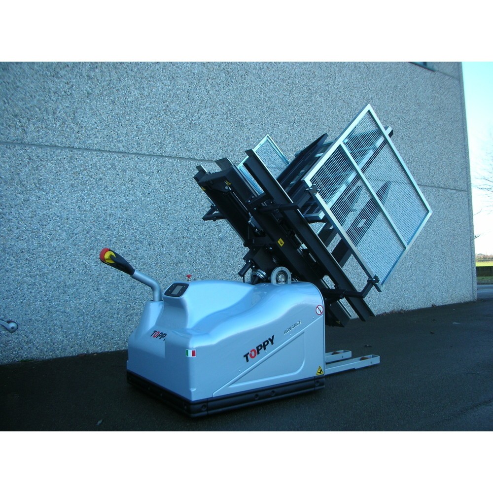 Zdjęcie produktu nr 4: Mobilna obrotnica palet, otwarta 600 - 1 800 mm, udźwig 1 500 kg