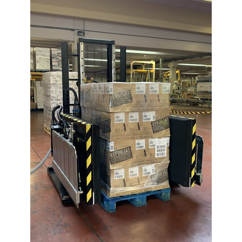 Zdjęcie produktu nr 6: Mobilna zmieniarka palet bez przechylania, obrotu lub obracania, otwór 522–1213 mm, udźwig 1000 kg