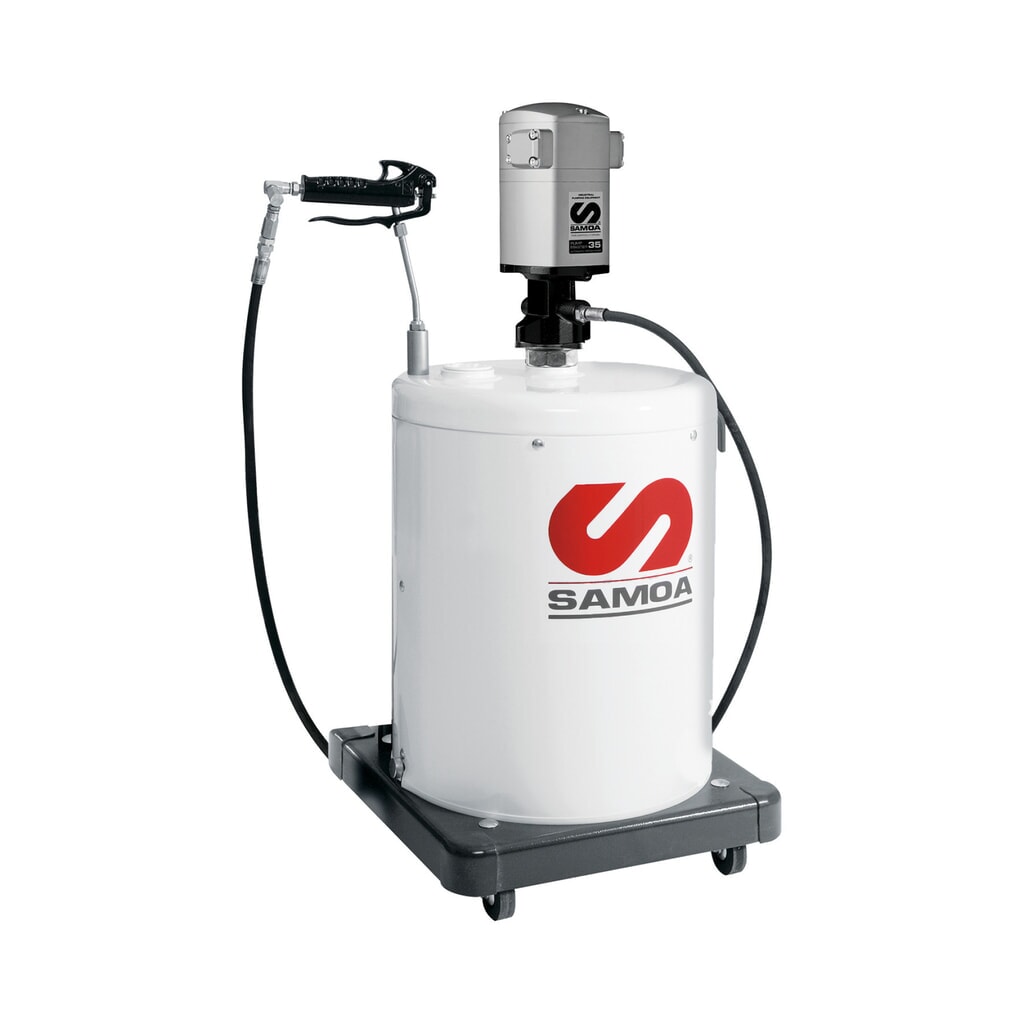 Zdjęcie produktu: Mobilny zestaw pomp SAMOA PM35 60:1 do pojemnika o masie 20 kg