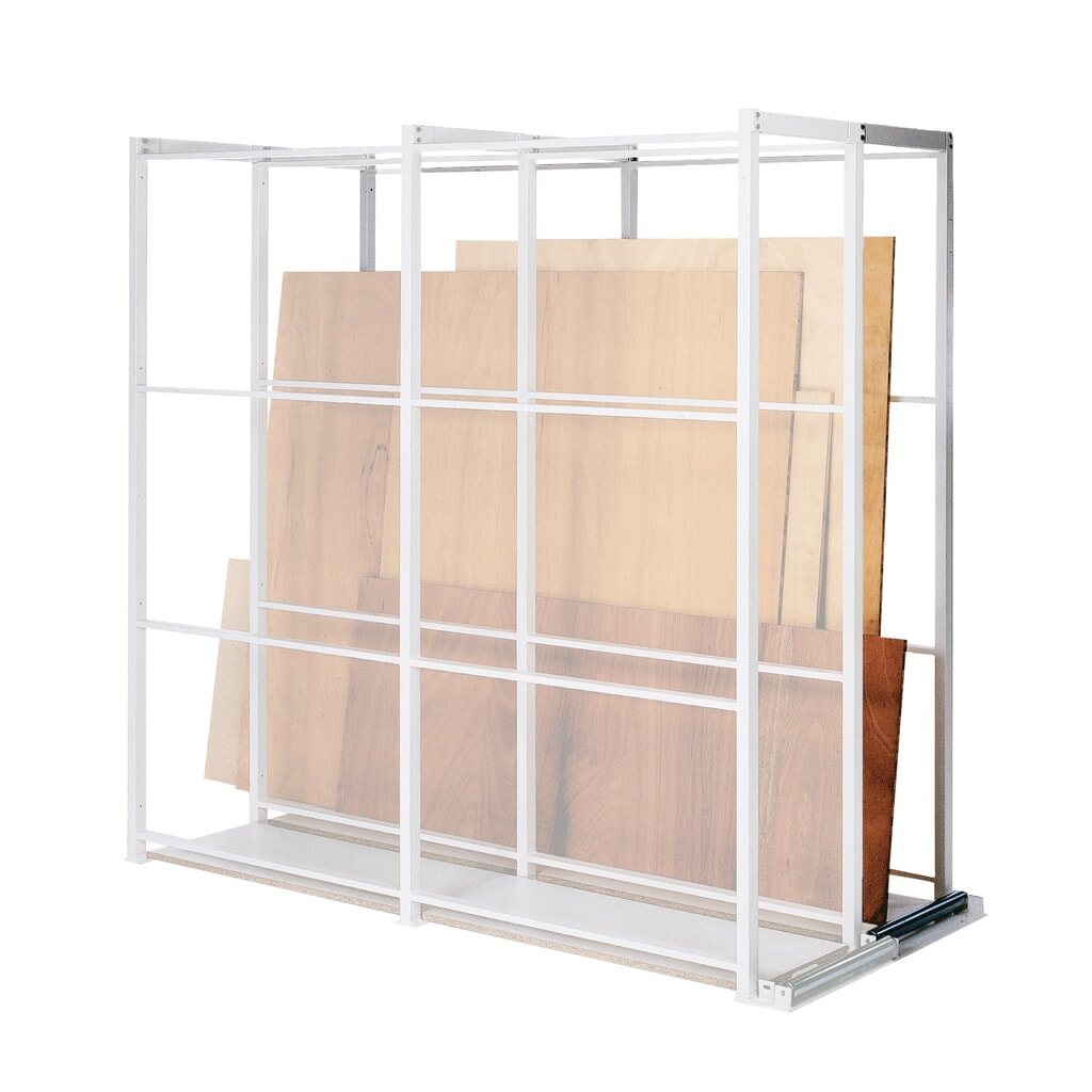 Regał płytowy, moduł dodatkowy, wys. x szer. x głęb. 2 285 x 440 x 2 500 mm Zdjęcie produktu: Regał płytowy, moduł dodatkowy, wys. x szer. x głęb. 2 285 x 440 x 2 500 mm
