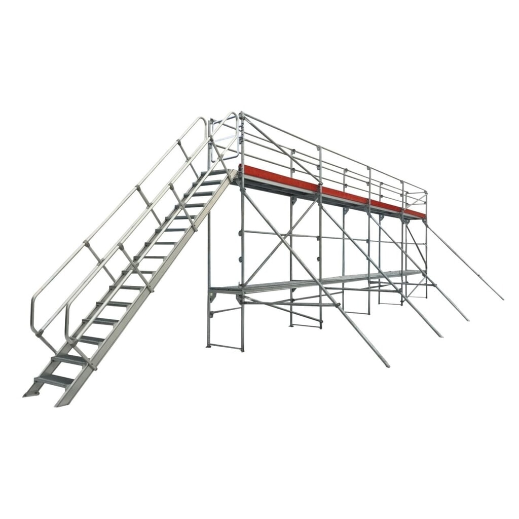 Nieulegający oblodzeniu system rusztowań KRAUSE® STABILO Rozmiar platformy 12 M Zdjęcie produktu: Nieulegający oblodzeniu system rusztowań KRAUSE® STABILO Rozmiar platformy 12 M