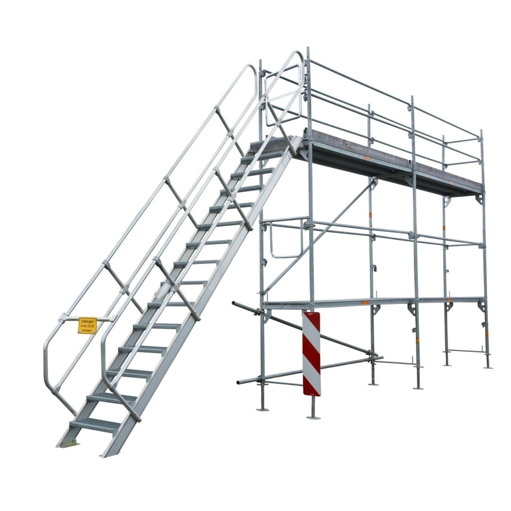Nieulegający oblodzeniu system rusztowań KRAUSE® STABILO Rozmiar platformy 6 M Zdjęcie produktu: Nieulegający oblodzeniu system rusztowań KRAUSE® STABILO Rozmiar platformy 6 M