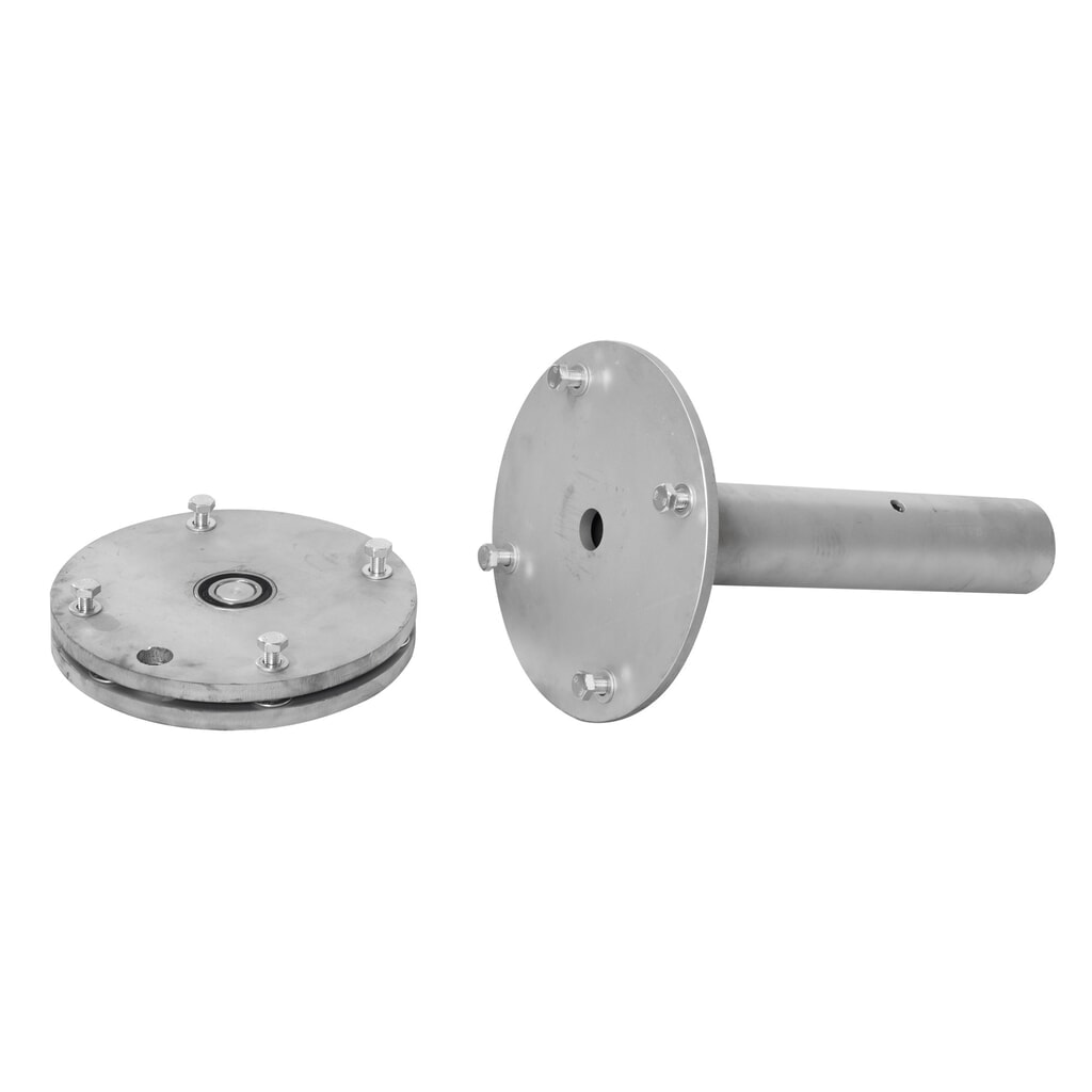 Zdjęcie produktu nr 2: Obrotowy pachołek przeciwuderzeniowy MORAVIA Swing, do zastosowań w pomieszczeniach, wys. x Ø 700 x 159 mm