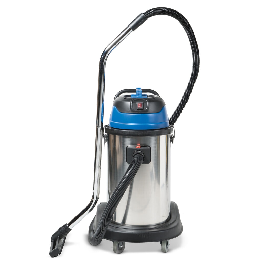 Odkurzacz przemysłowy HEMMDAL, możliwość czyszczenia na mokro i sucho, pojemnik ze stali szlachetnej 1500 W, 30 l, przechylane podwozie, pałąk do pchania Zdjęcie produktu: Odkurzacz przemysłowy HEMMDAL, możliwość czyszczenia na mokro i sucho, pojemnik ze stali szlachetnej 1500 W, 30 l, przechylane podwozie, pałąk do pchania