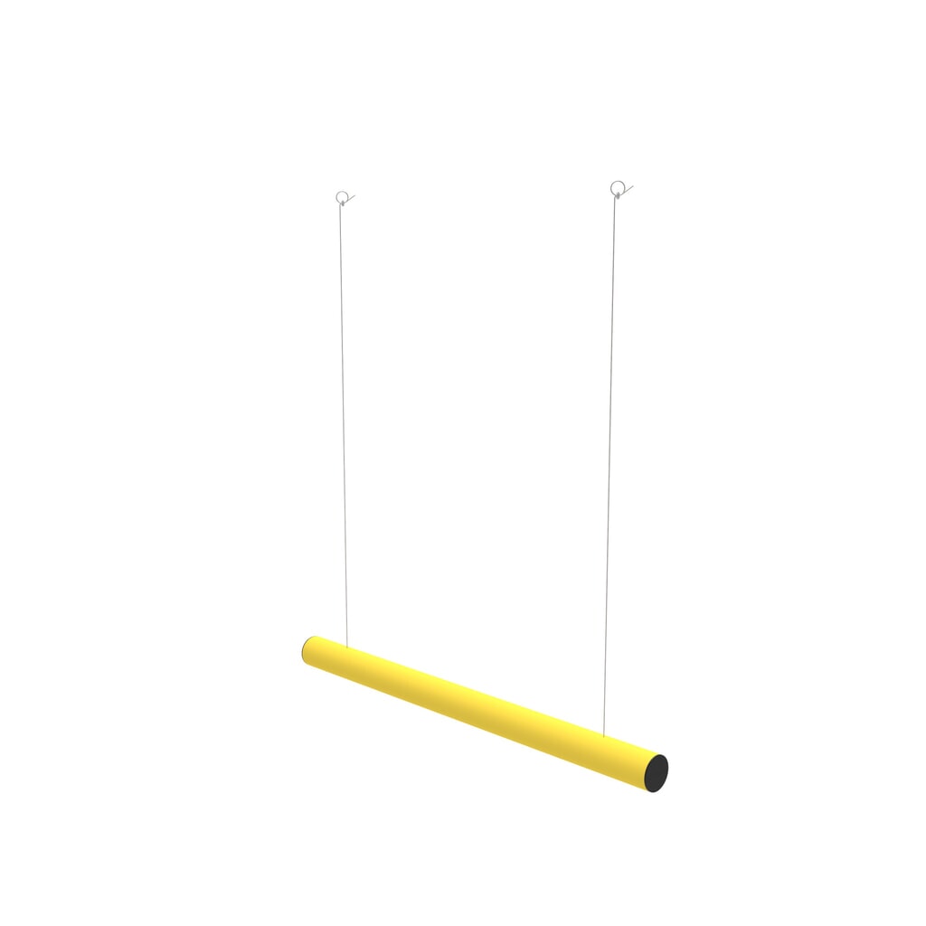 Ogranicznik wysokości „Papa”, wiszący, Ø 140 mm, długość 2000 mm Zdjęcie produktu nr 2: Ogranicznik wysokości „Papa”, wiszący, Ø 140 mm, długość 2000 mm