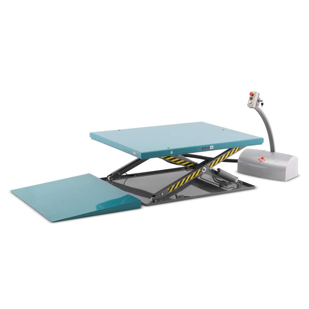 Zdjęcie produktu nr 5: Płaski stół podnośny nożycowy Ameise®, zamknięty, udźwig 1000 kg, wymiary blatu 1450 x 1140 mm