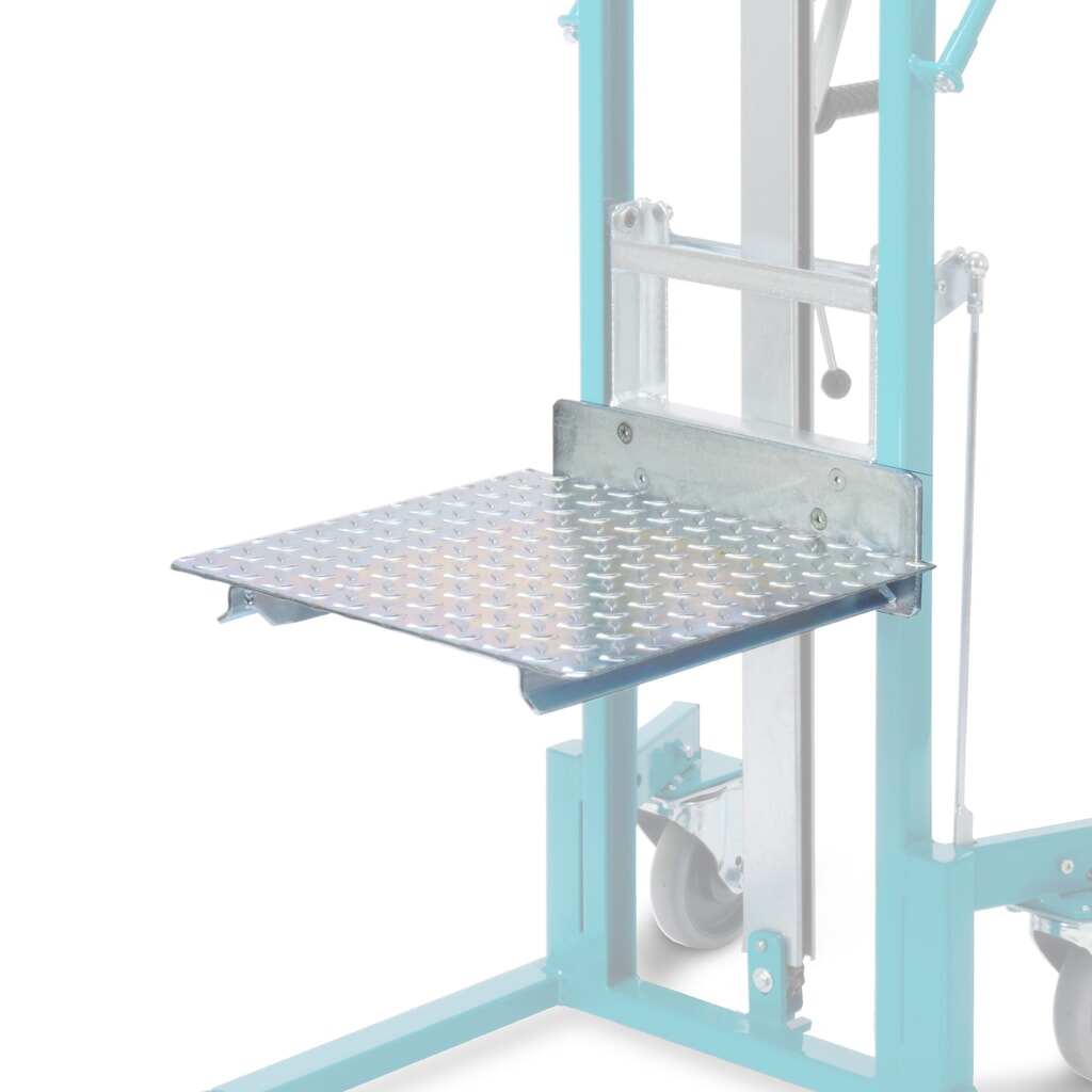 Platforma do podnośnika materiałowego Ameise® z zębami wideł, szer. x gł. 500 x 460 mm Zdjęcie produktu nr 2: Platforma do podnośnika materiałowego Ameise® z zębami wideł, szer. x gł. 500 x 460 mm