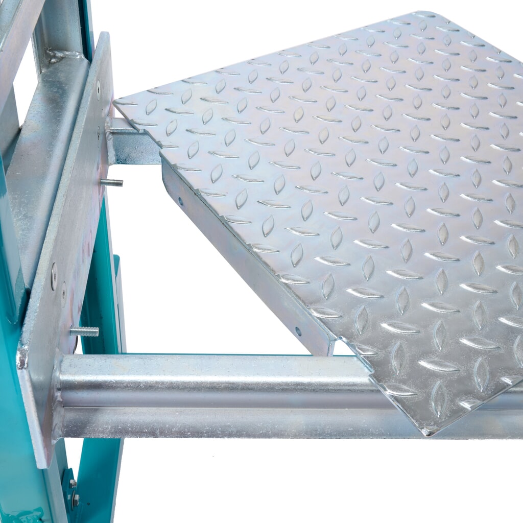 Platforma do podnośnika materiałowego Ameise® z zębami wideł, szer. x gł. 500 x 460 mm Zdjęcie produktu nr 3: Platforma do podnośnika materiałowego Ameise® z zębami wideł, szer. x gł. 500 x 460 mm