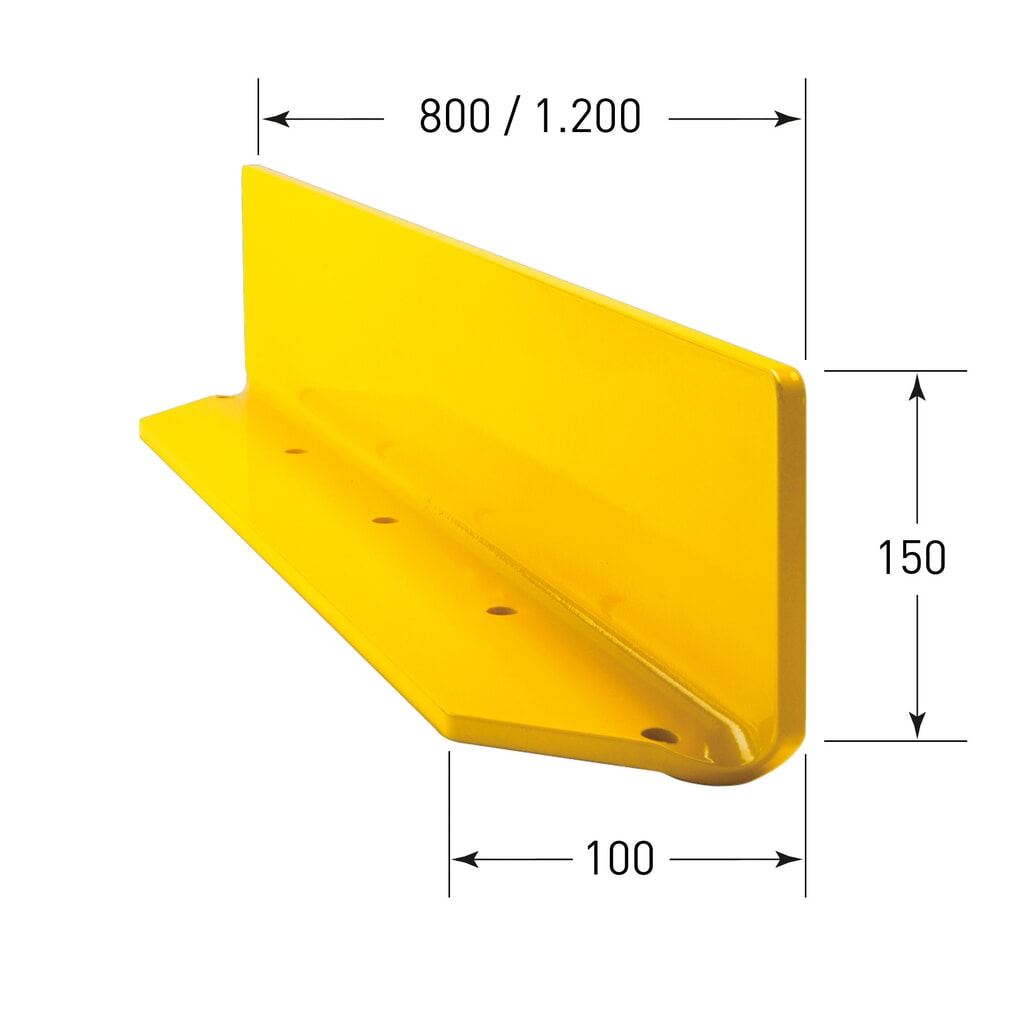 Płyta prowadząca, wys. x szer. 150 x 800 mm, grubość 6 mm Zdjęcie produktu nr 7: Płyta prowadząca, wys. x szer. 150 x 800 mm, grubość 6 mm