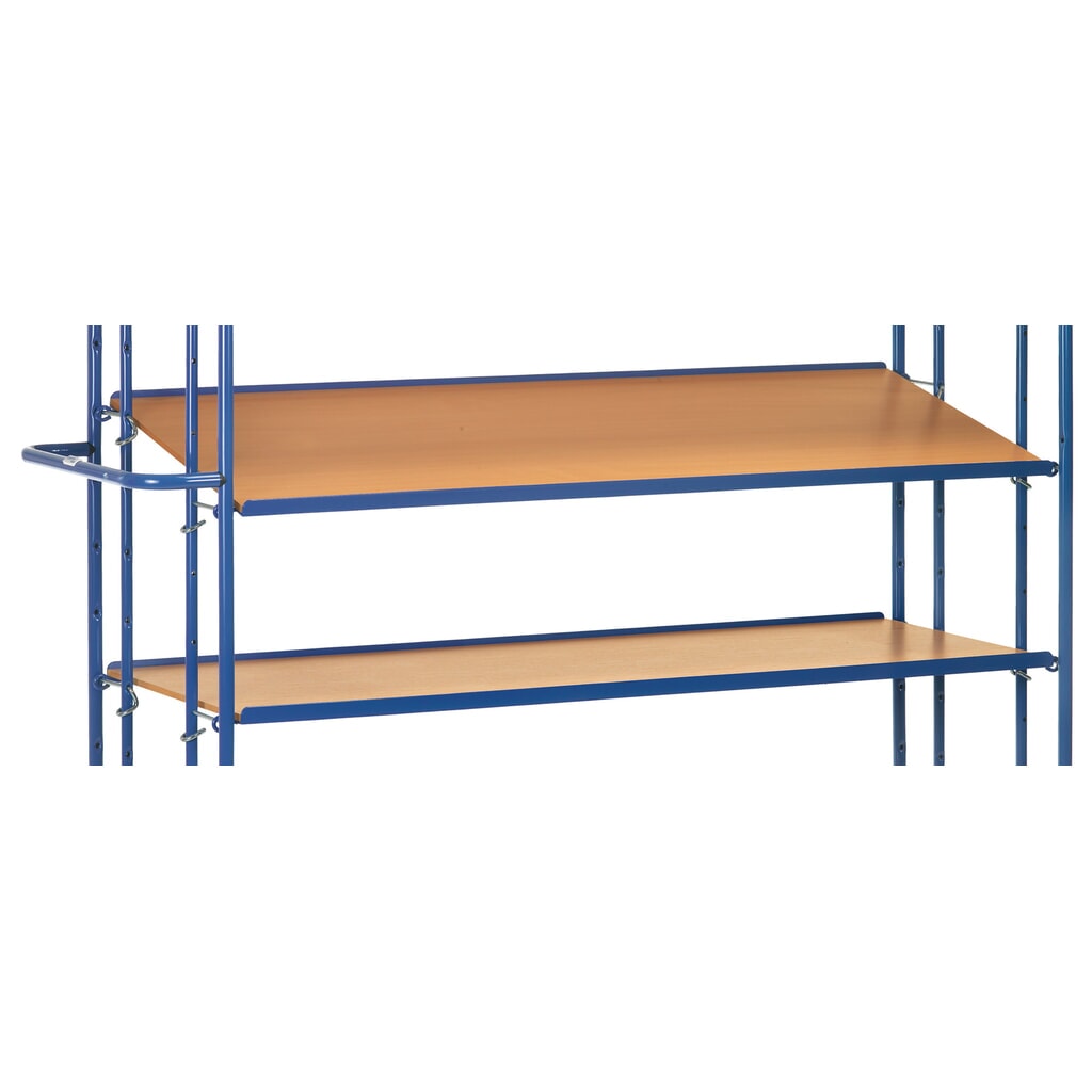 Dodatkowa półka, płyta sitodrukowa do wózka piętrowego na pojemniki euro fetra®, powierzchnia ładunkowa 1 250 x 610 mm Zdjęcie produktu: Dodatkowa półka, płyta sitodrukowa do wózka piętrowego na pojemniki euro fetra®, powierzchnia ładunkowa 1 250 x 610 mm