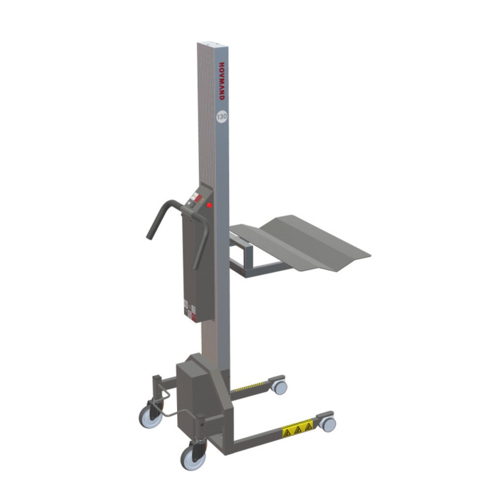 Zdjęcie produktu nr 3: Podnośnik HOVMAND z platformą Wave do rolek o masie do 100 kg, wysokość podnoszenia 1 642 mm, udźwig 130 kg