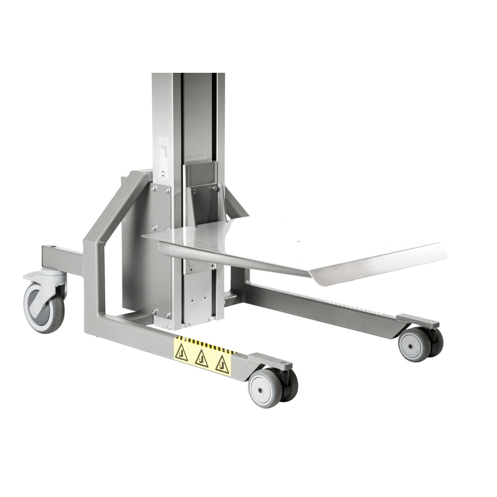 Zdjęcie produktu nr 4: Podnośnik HOVMAND z platformą ze stali szlachetnej, zakres podnoszenia 100-1700 mm, udźwig 90 kg