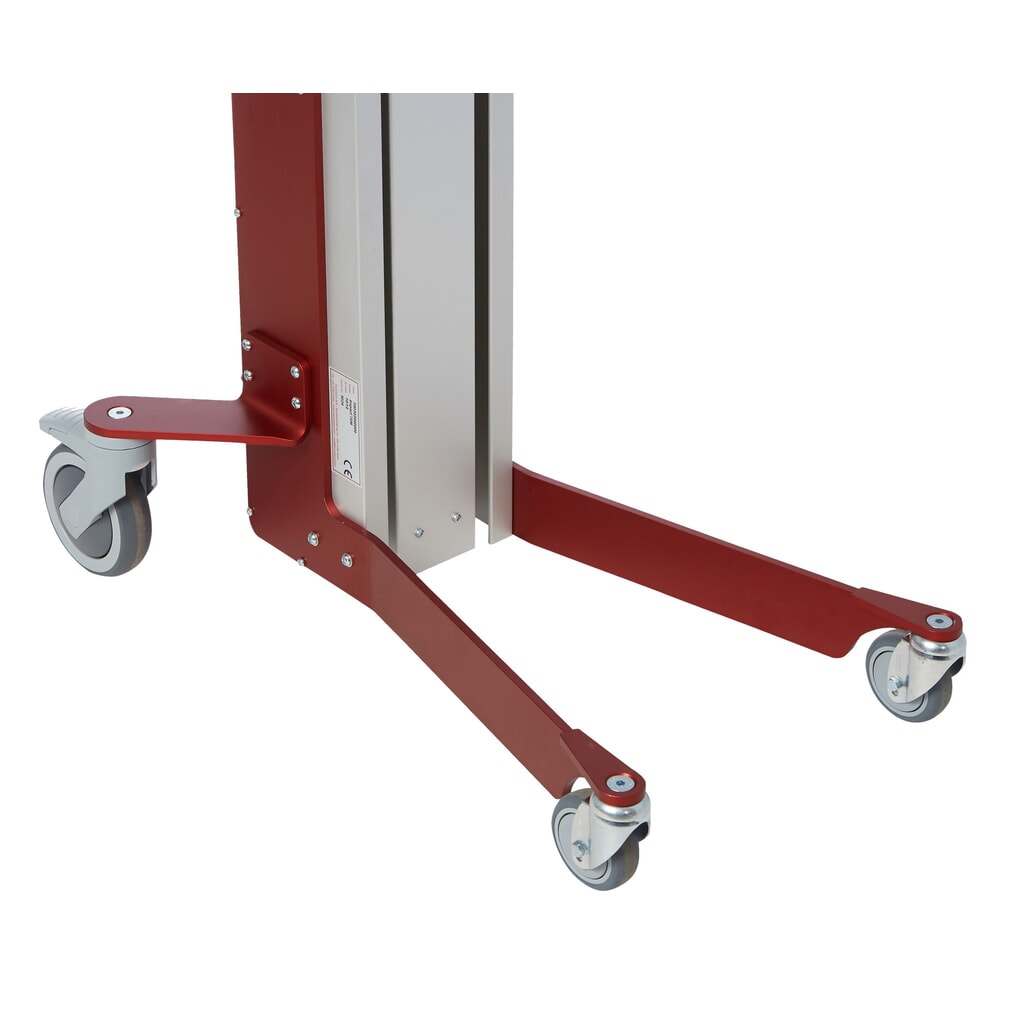 Podnośnik HOVMAND z trzpieniem podwójnym, zakres podnoszenia 131-1347 mm, udźwig 70 kg Zdjęcie produktu nr 2: Podnośnik HOVMAND z trzpieniem podwójnym, zakres podnoszenia 131-1347 mm, udźwig 70 kg