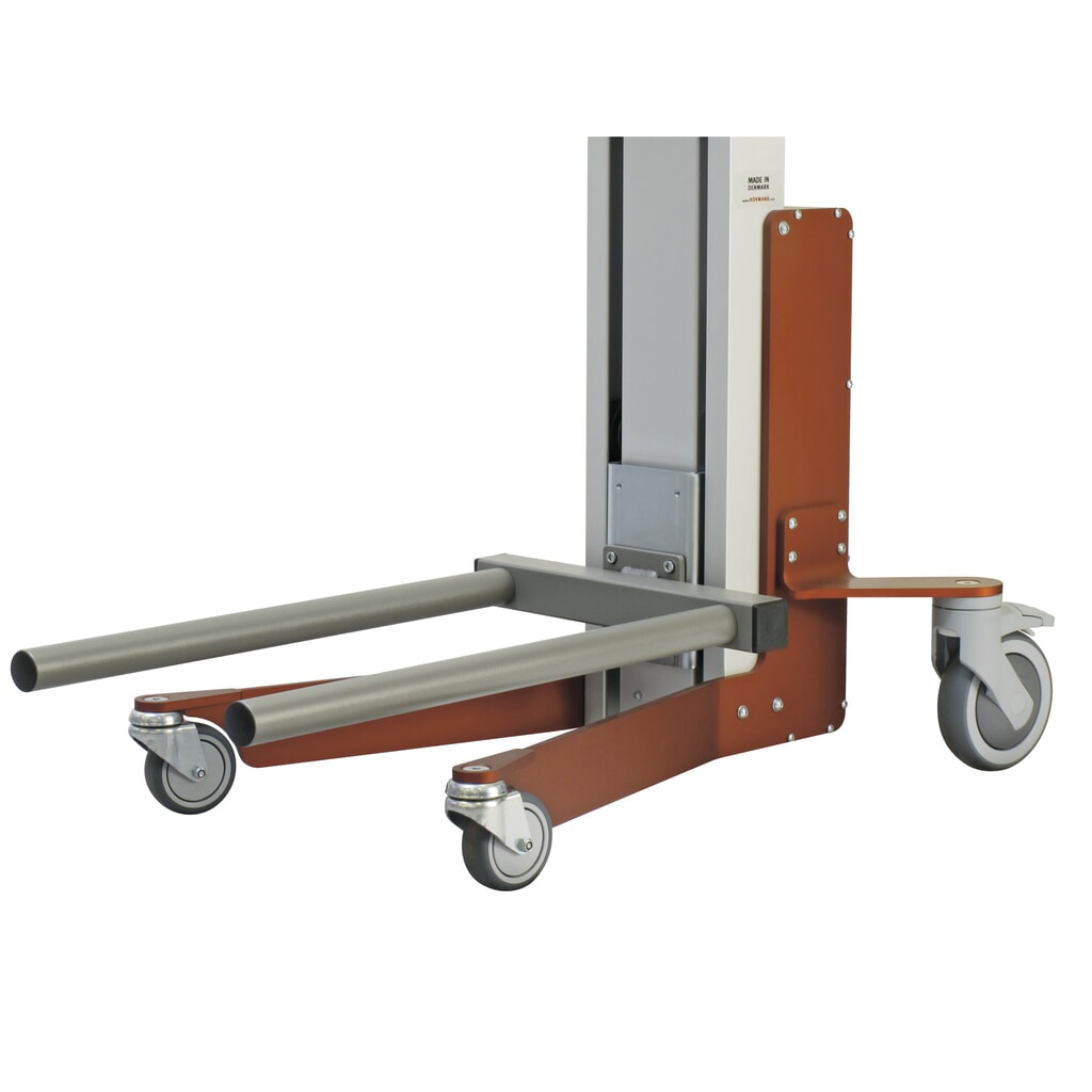 Zdjęcie produktu nr 1: Podnośnik HOVMAND z trzpieniem podwójnym, zakres podnoszenia 131-1347 mm, udźwig 70 kg