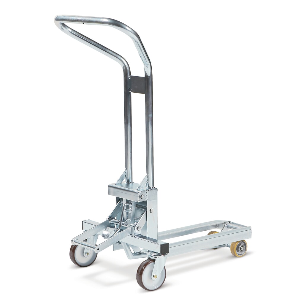 Zdjęcie produktu: Podnośnik klasy premium do palet wystawowych, wysokość podnoszenia 120 mm